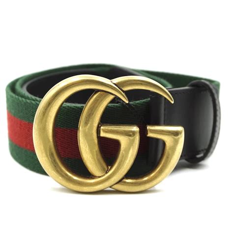 gucci belt green red green|Gucci belt green red stripe.